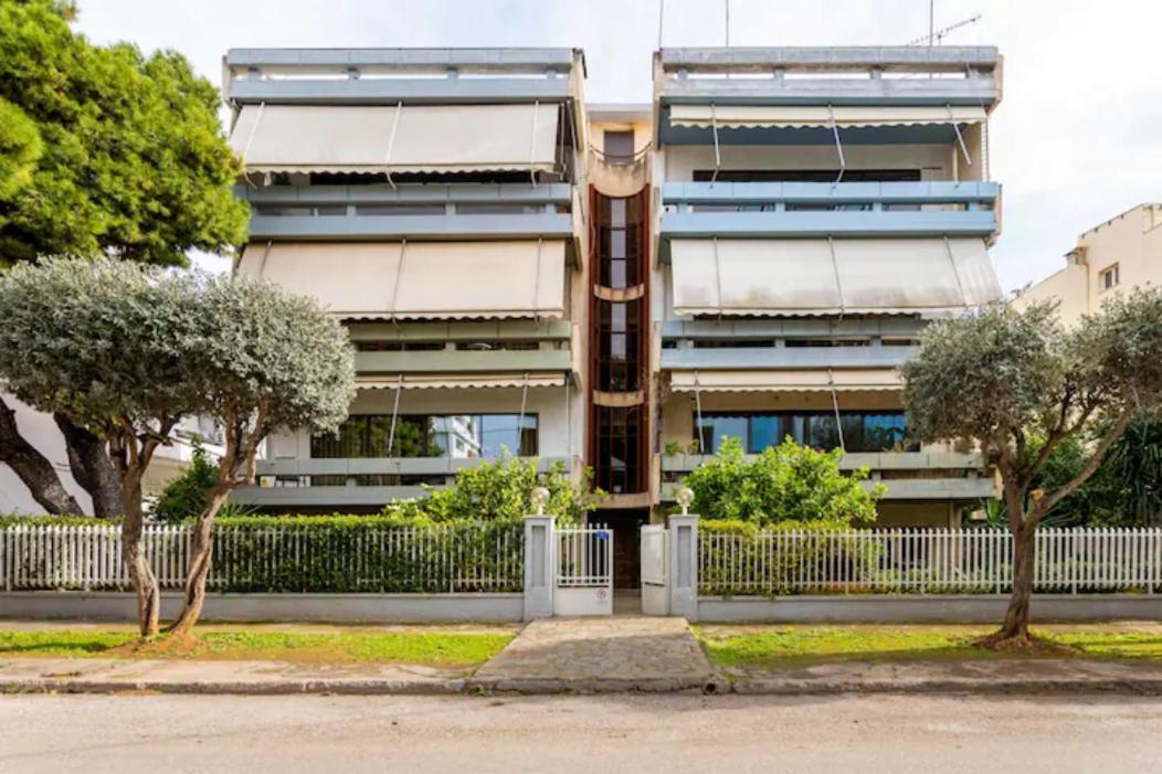 Βright Walled Designed Apt In Glyfada Center Atena Exterior foto