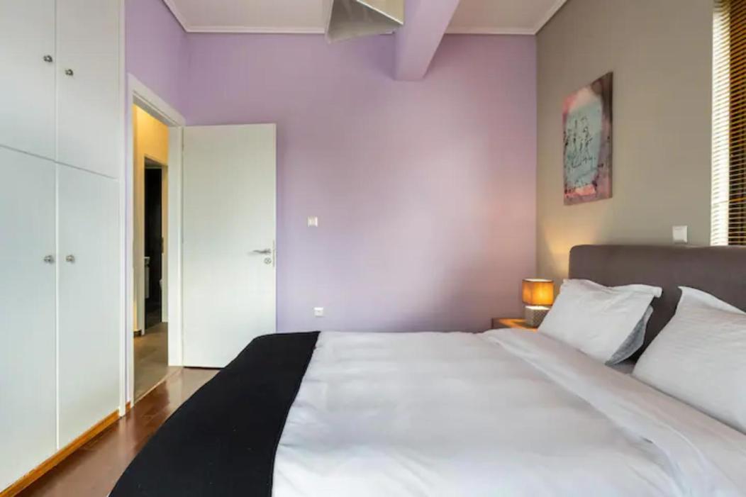 Βright Walled Designed Apt In Glyfada Center Atena Exterior foto